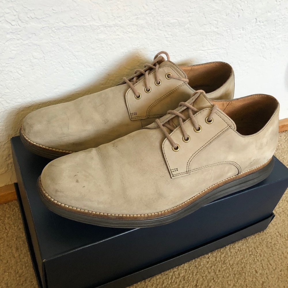 Cole Haan Suede Original Grand Dress Shoes Sz. 13M